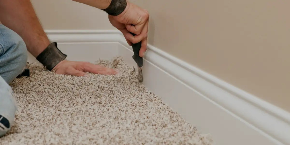 Install carpets without removing baseboards