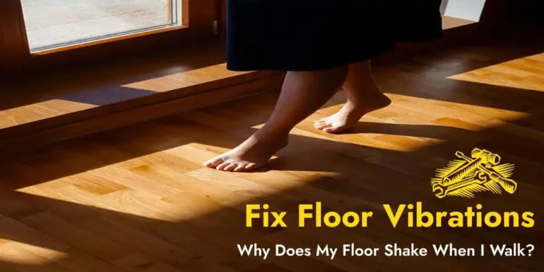 [Solved!] Why Does My Floor Shake When I Walk: 5 Common Causes